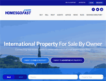 Tablet Screenshot of montenegro.homesgofast.com